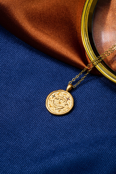 Колье знак зодиака «Рыбы»