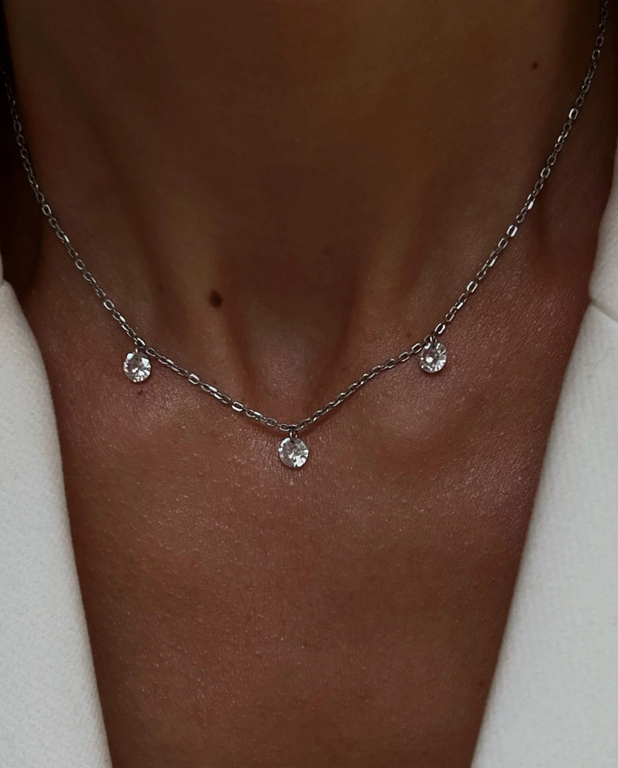 Колье Muse LU JEWEL, цвет: серебро, 29800059961293 купить онлайн