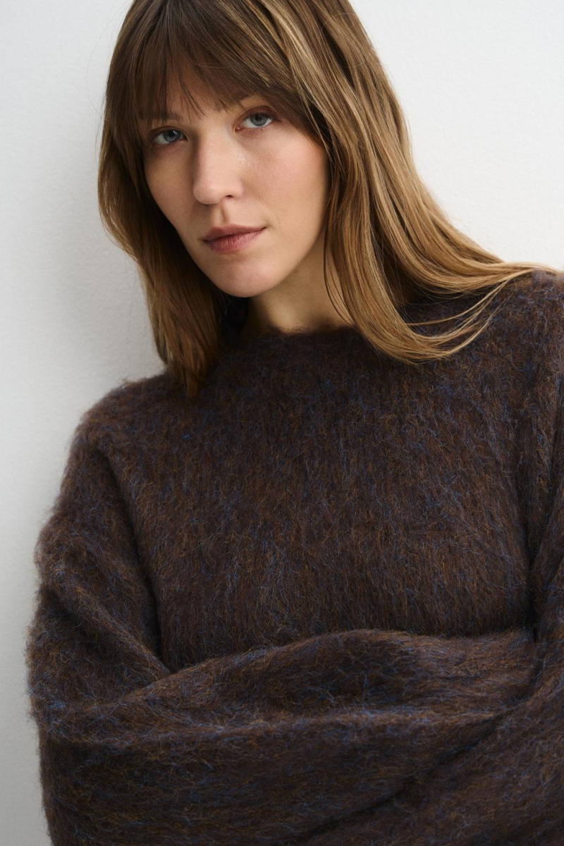 Джемпер WARO ENEVOO, цвет: коричневый, 02626 купить онлайн