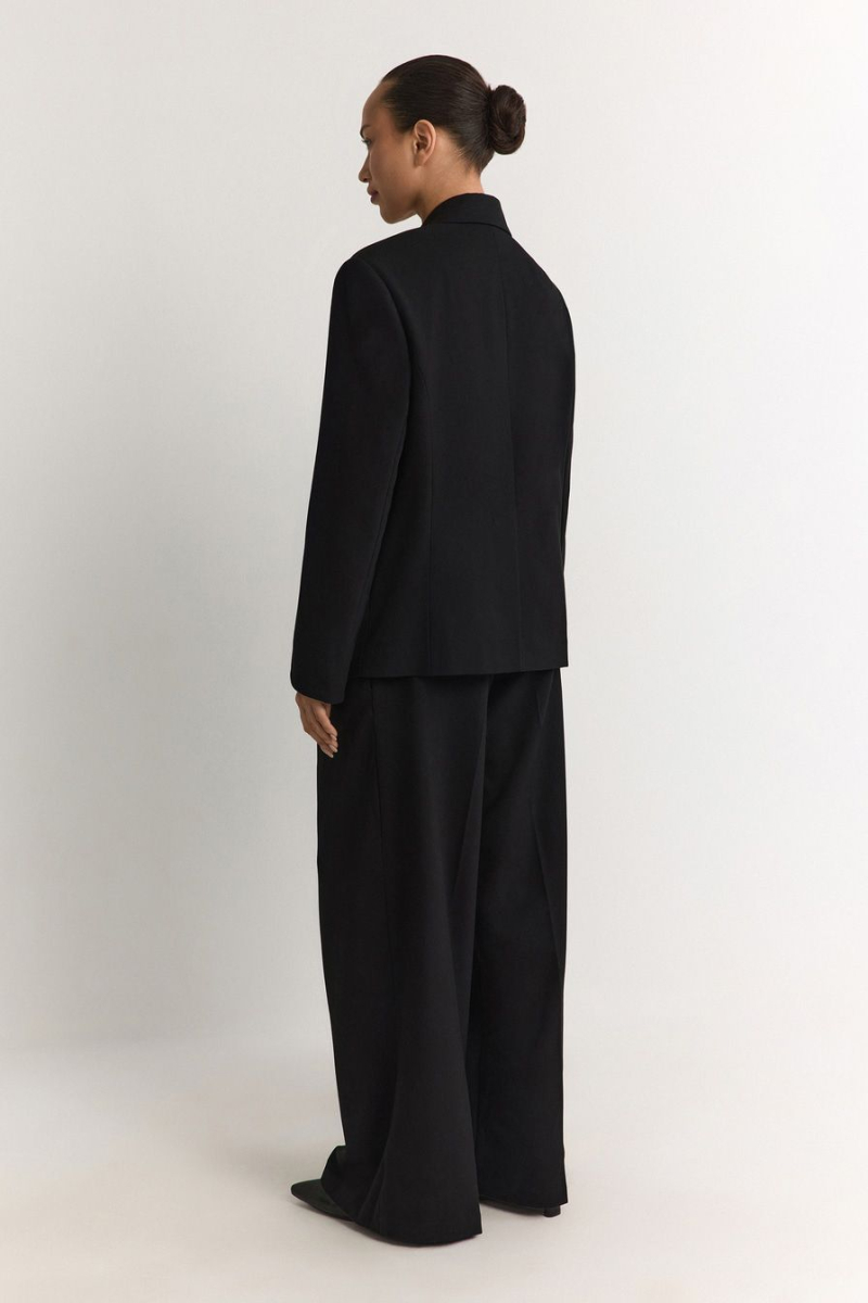 Жакет с вставками из денима TOPTOP, цвет: Черный, TT.060.18807.900 купить онлайн