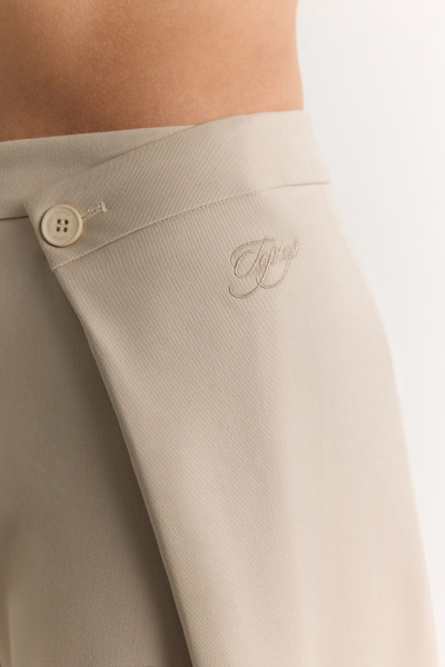 Широкие брюки TOPTOP, цвет: бежевый, TT.032.19420.110 купить онлайн