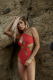 GORGEOUS Hot Red | Слитный купальник ANVIBE, цвет: красный  |новая коллекция купить онлайн