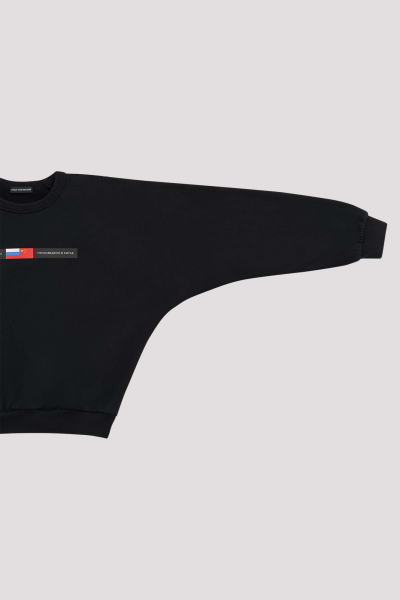 Свитшот ГОША РУБЧИНСКИЙ, цвет: Черный, SW_2501_BLACK купить онлайн