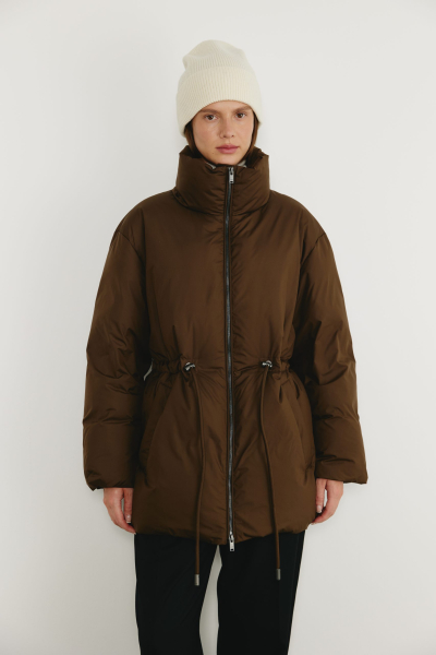 Пуховик "Envelope" CHUBA, цвет: коричневый,  купить онлайн