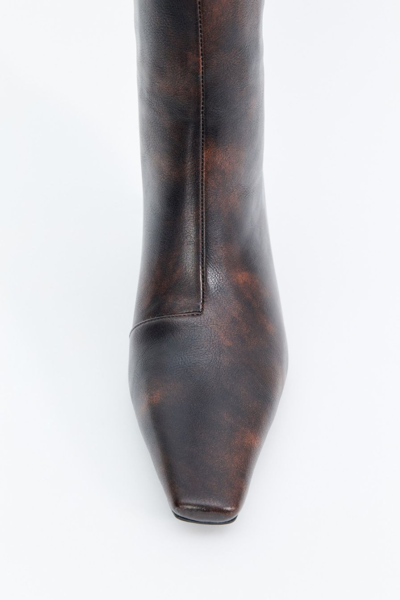 Высокие сапоги Lera Nena, цвет: коричневый LNU.402.15909.701 купить онлайн