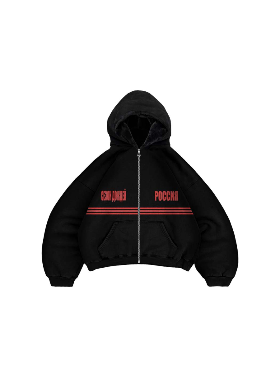 Двухстороннее худи «Сезон дождей»