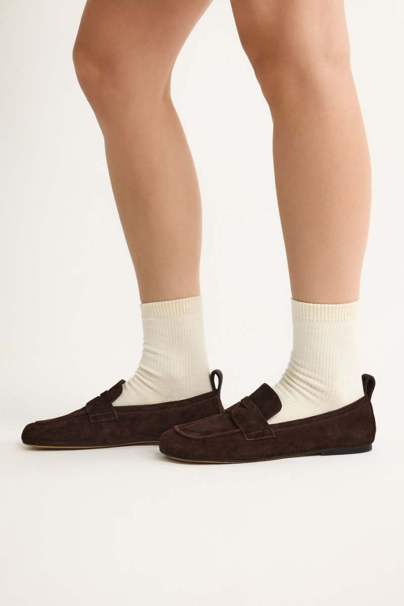 Лоферы из натуральной замши Lera Nena, цвет: коричневый LN.108.19467.700 купить онлайн