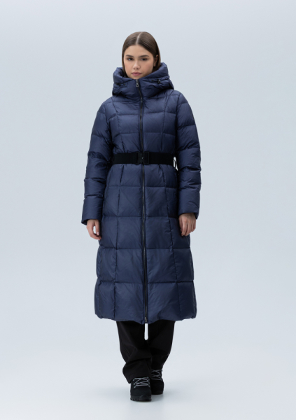 Длинный пуховик