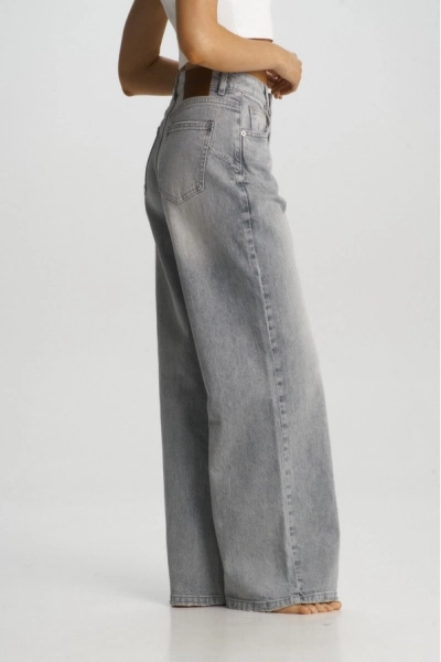 Джинсы-трубы Washed Grey Erist store, цвет: Светло-серый, НФ-00001738 купить онлайн