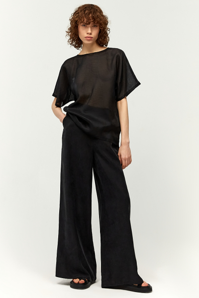 Футболка FASHION REBELS, цвет: Чёрный FR23SS1T2W355BL купить онлайн