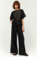 Футболка FASHION REBELS, цвет: Чёрный, FR23SS1T2W355BL со скидкой купить онлайн