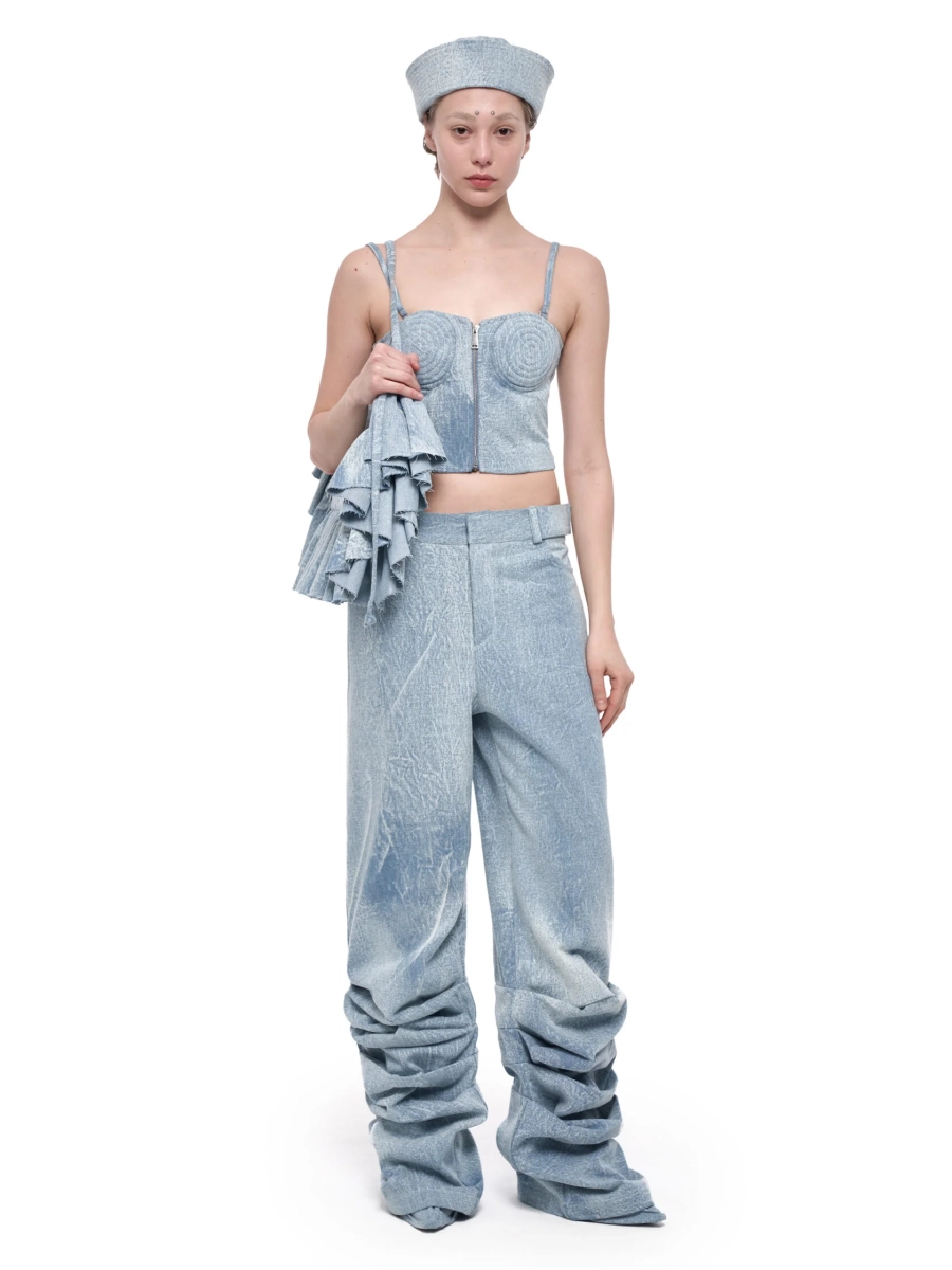 Топ SPADES BRA CAPPAREL.21est, цвет: голубой меланж, CAP.957.234.34 купить онлайн