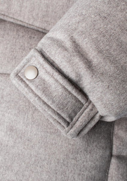 Пуховик из шерсти LAPLANDIA, цвет: бежевый, 3096 купить онлайн