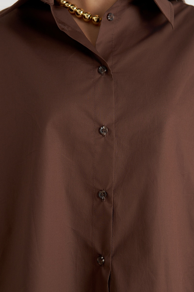 Рубашка LIMONAD MIA AIM, цвет: коричневый, MIA522 купить онлайн