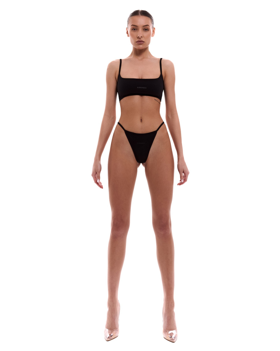 Топ базовый Suborbia, цвет: Черный, 03210 купить онлайн