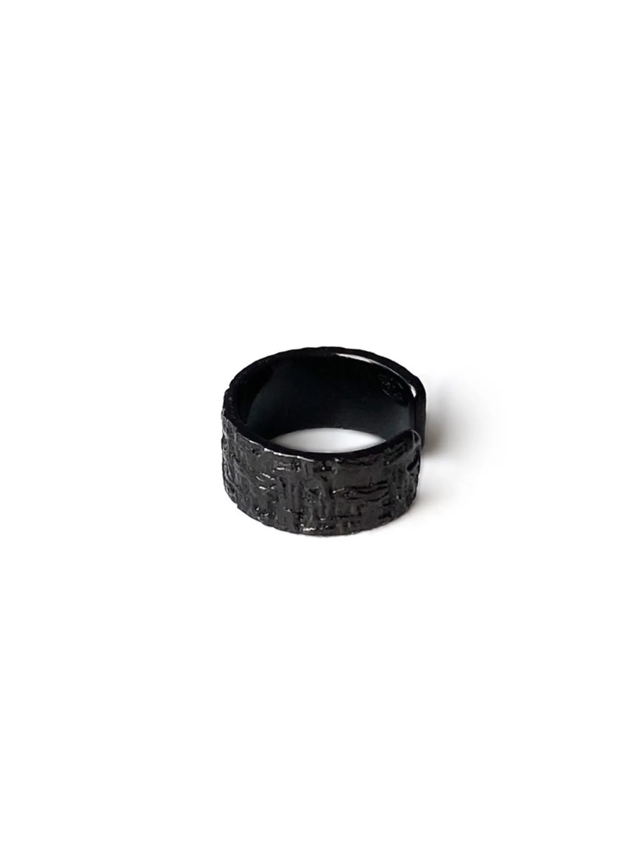 Серебряная серьга-кафф "Black" SBLESKOM, цвет: Черный, 91602 купить онлайн