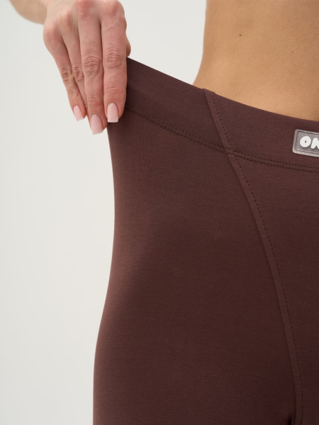 Легинсы хлопковые ONSI, цвет: коричневый,  купить онлайн