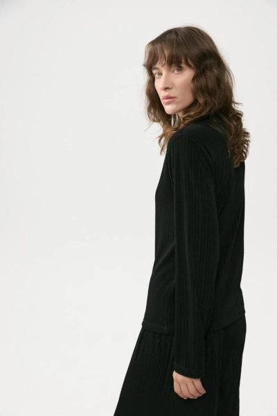 Рубашка трикотажная Daisyknit, цвет: Чёрный,  купить онлайн