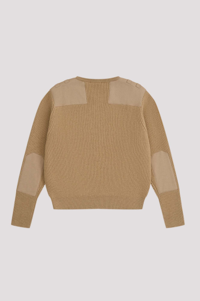 Свитер трикотажный шерсть ГОША РУБЧИНСКИЙ, цвет: бежевый, KNSW_0301_BEIGE купить онлайн