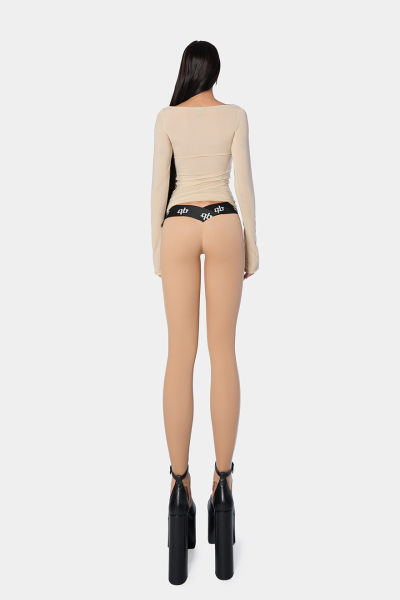 Легинсы Sport Body qb A QUICK BUCK, цвет: BEIGE  |новая коллекция купить онлайн