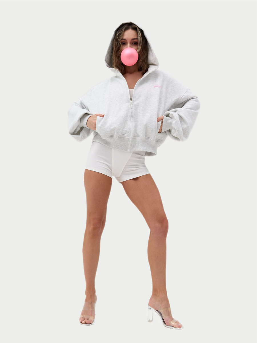 Худи на молнии ONSI, цвет: светлый меланж,  купить онлайн