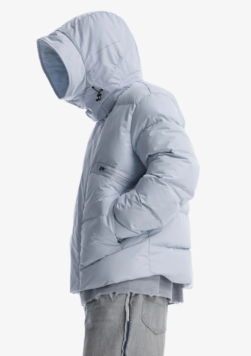 Пуховик AITKEN KRAKATAU, цвет: ледниковый серый, Qm560-35 купить онлайн