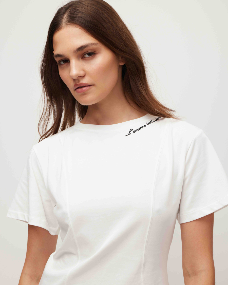 Футболка To be Blossom, цвет: WHITE, 131417 купить онлайн