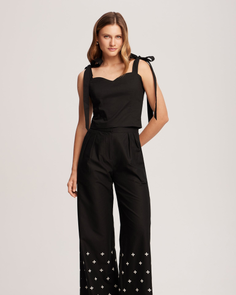 Брюки To be Blossom, цвет: black, 041473 купить онлайн