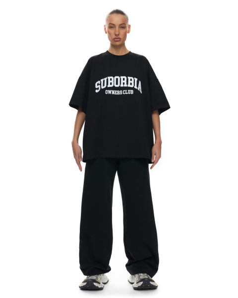 Футболка OWNERS CLUB Suborbia, цвет: black-white, 006393 купить онлайн