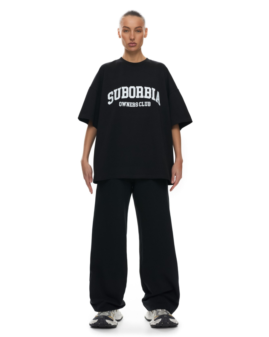 Футболка OWNERS CLUB Suborbia, цвет: black-white, 006393 купить онлайн