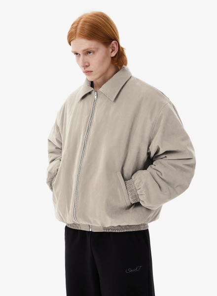 Бомбер утепленный F | ABLE, цвет: серый, BMBR-FBL-FRM-GR купить онлайн