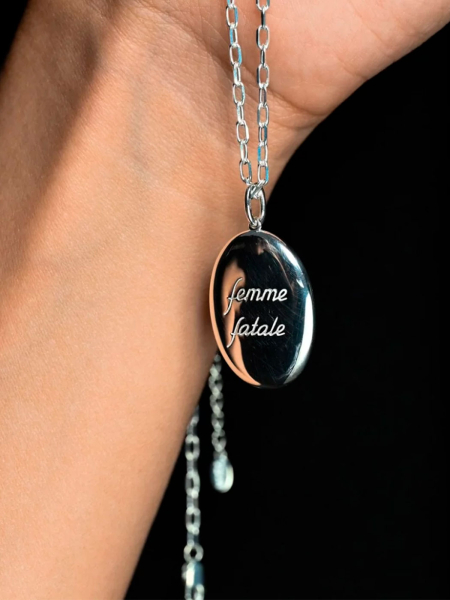 Подвес Femme Fatale silver