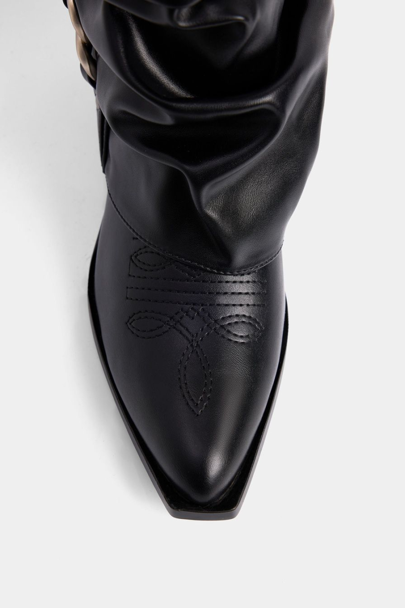 Полусапоги с напуском Lera Nena, цвет: Черный LNU.401.17874.900 купить онлайн