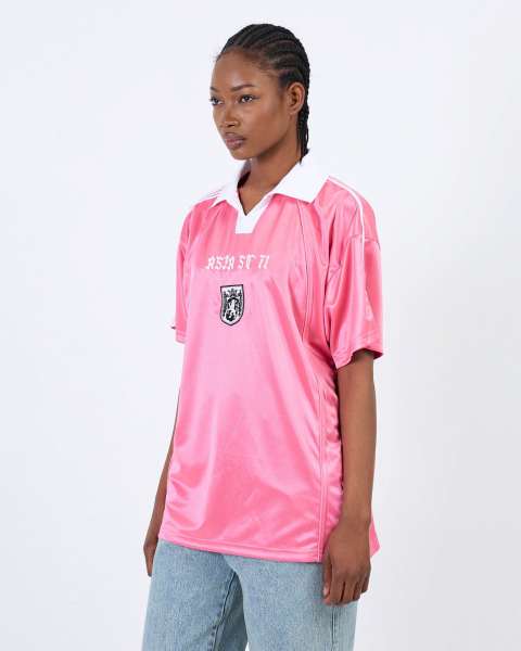 Футболка поло Джерси ASIA ST 71, цвет: розовый, Ast71.tt-Jersey-polo-pink купить онлайн