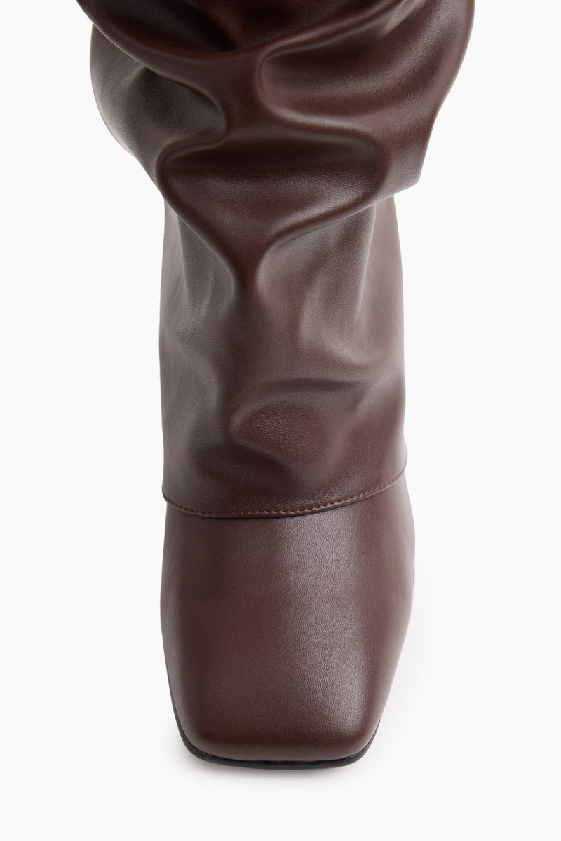 Сапоги с напуском Lera Nena, цвет: коричневый LNU.402.18084.700 купить онлайн