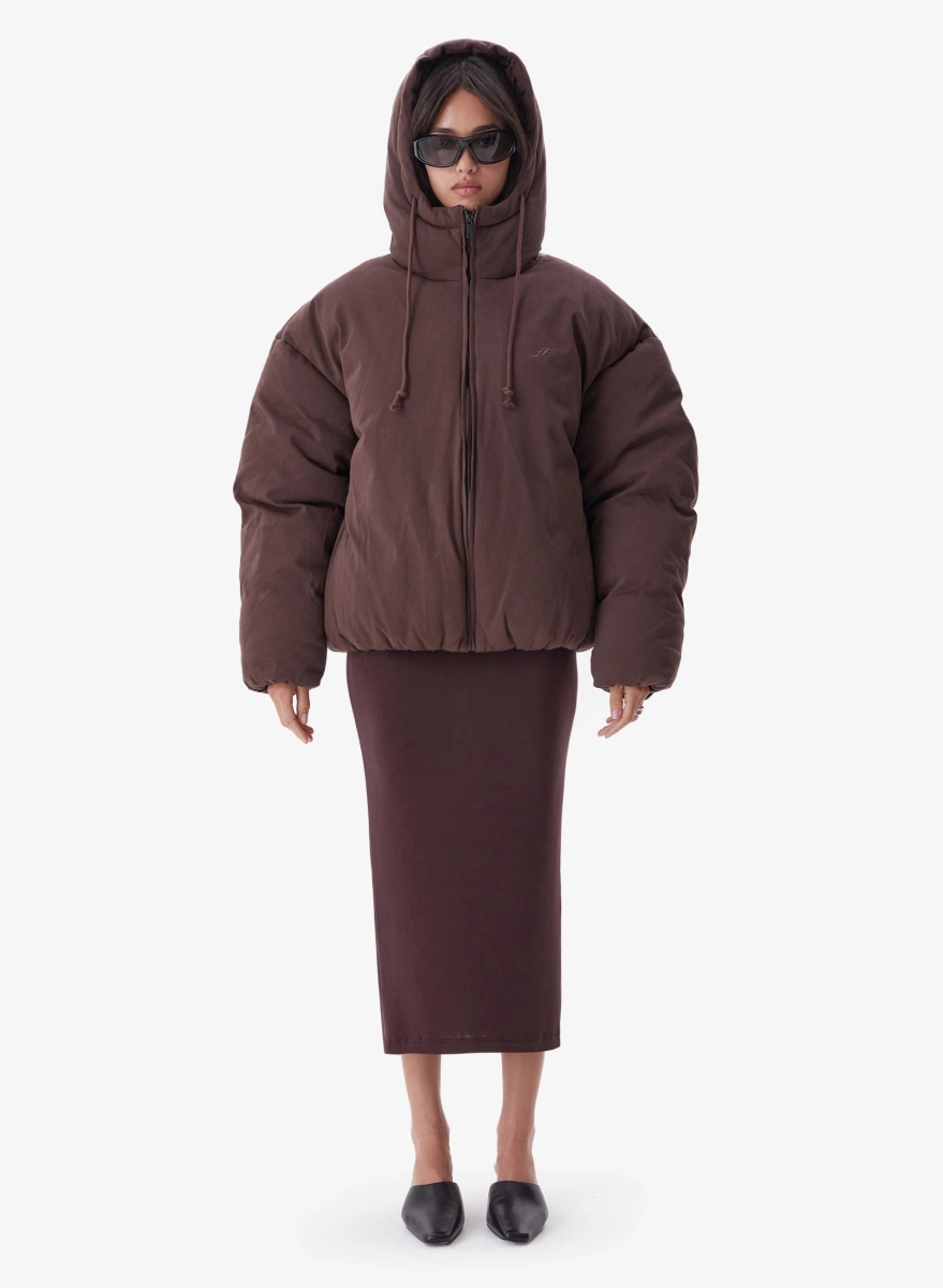 Пуховик CLOUD FABLE, цвет: коричневый, PFFR-FBL-CLD-BRWN купить онлайн