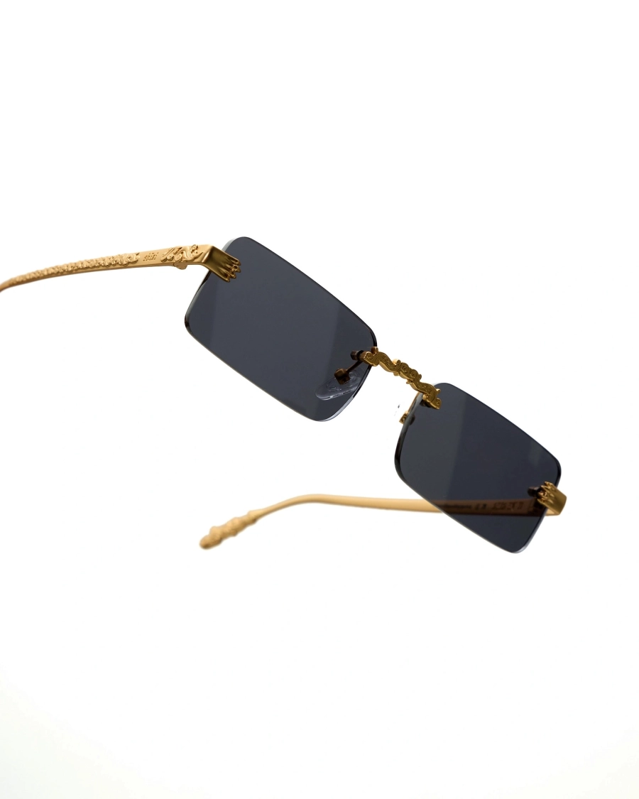 Очки солнцезащитные ASIA ST 71, цвет: золотой/черный Ast71.glasses-shizi-gold/black | новая мужская коллекция купить онлайн