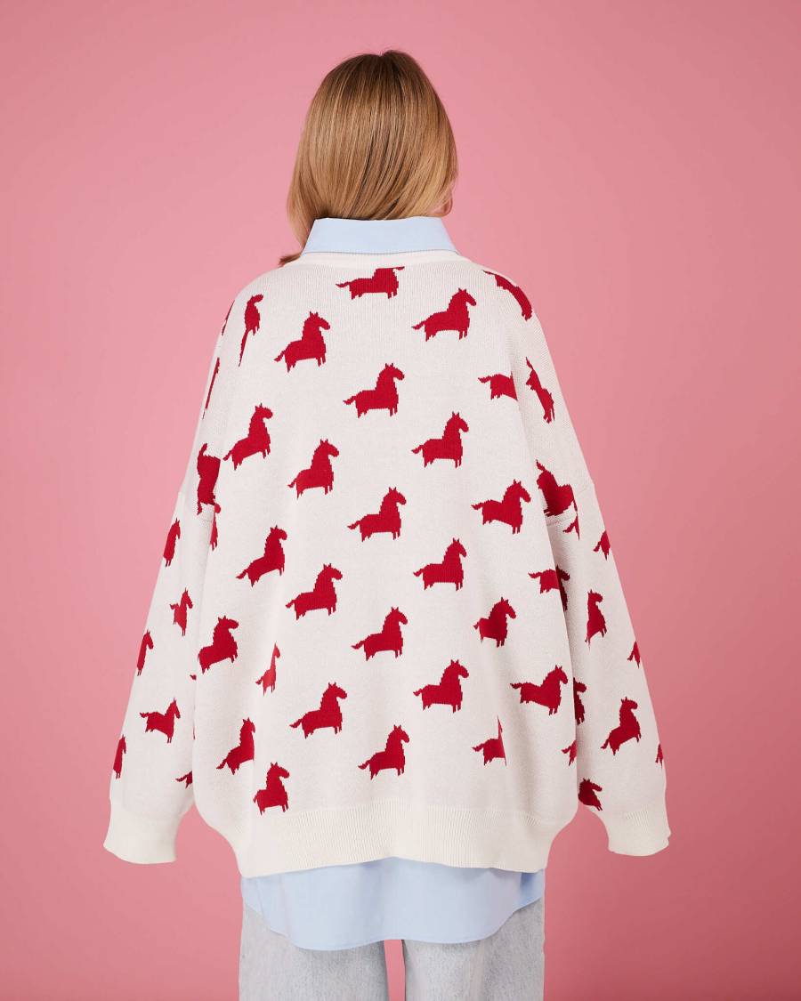 Свитер года TABOO, цвет: белый, svyear купить онлайн