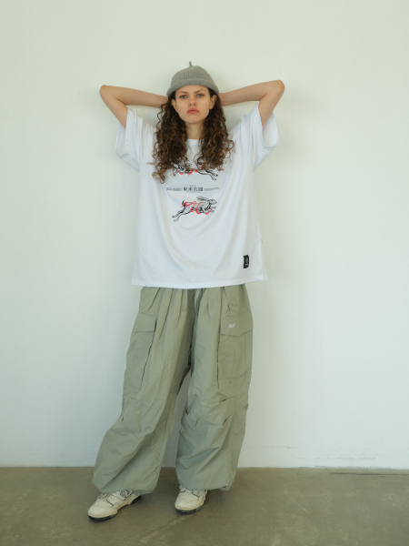 Брюки VERY OVERSIZE CARGO PANTS OLIVA RICE, цвет: оливковый, НФ-00000194 купить онлайн