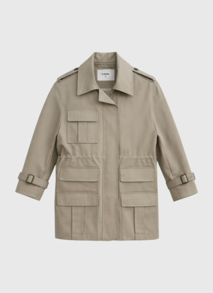 Куртка свободного кроя