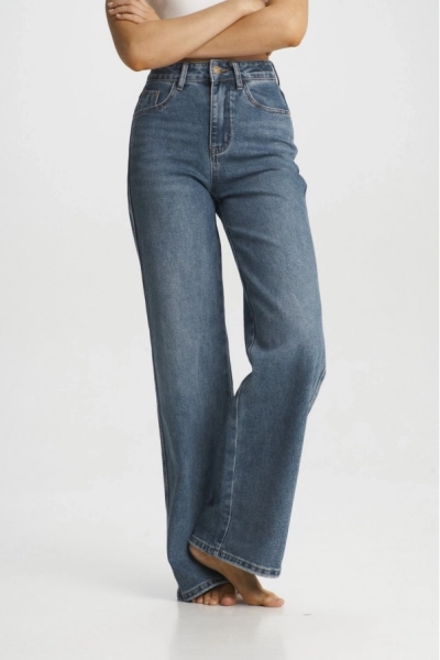 Джинсы трубы Classic Blue Erist store, цвет: синий, НФ-00001674 купить онлайн