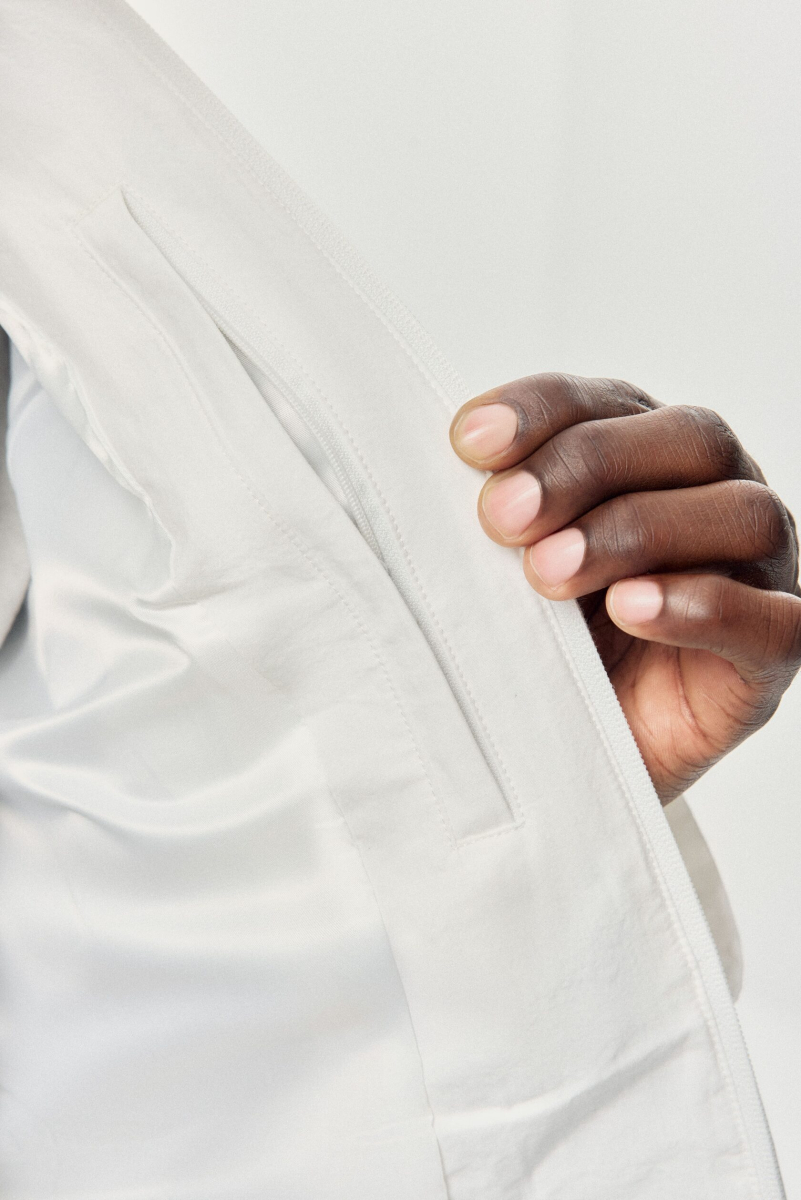 Куртка с объемными плечами NAIPACHE, цвет: белый, 2614012000 купить онлайн