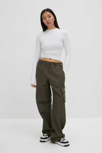Лонгслив slim white svoystvo, цвет: белый, LSW купить онлайн