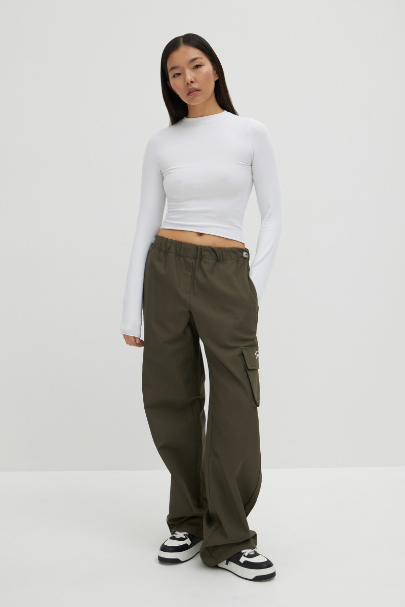 Лонгслив slim white svoystvo, цвет: белый LSW |новая коллекция купить онлайн