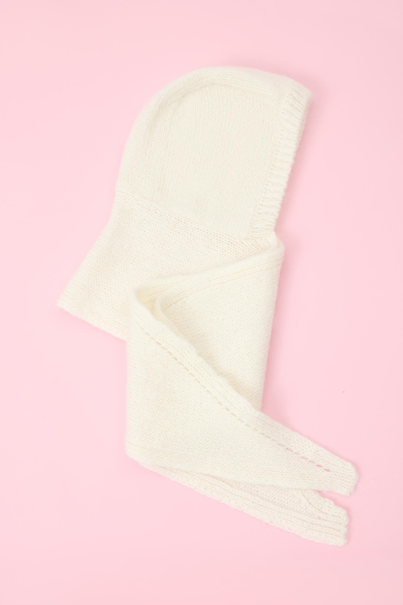 Косынка из шерсти мериноса Charmstore, цвет: ванильный 602-44998-113 купить онлайн