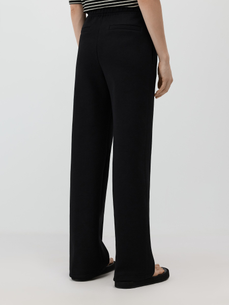 Прямые брюки со стрелками Conso, цвет: Черный,  купить онлайн