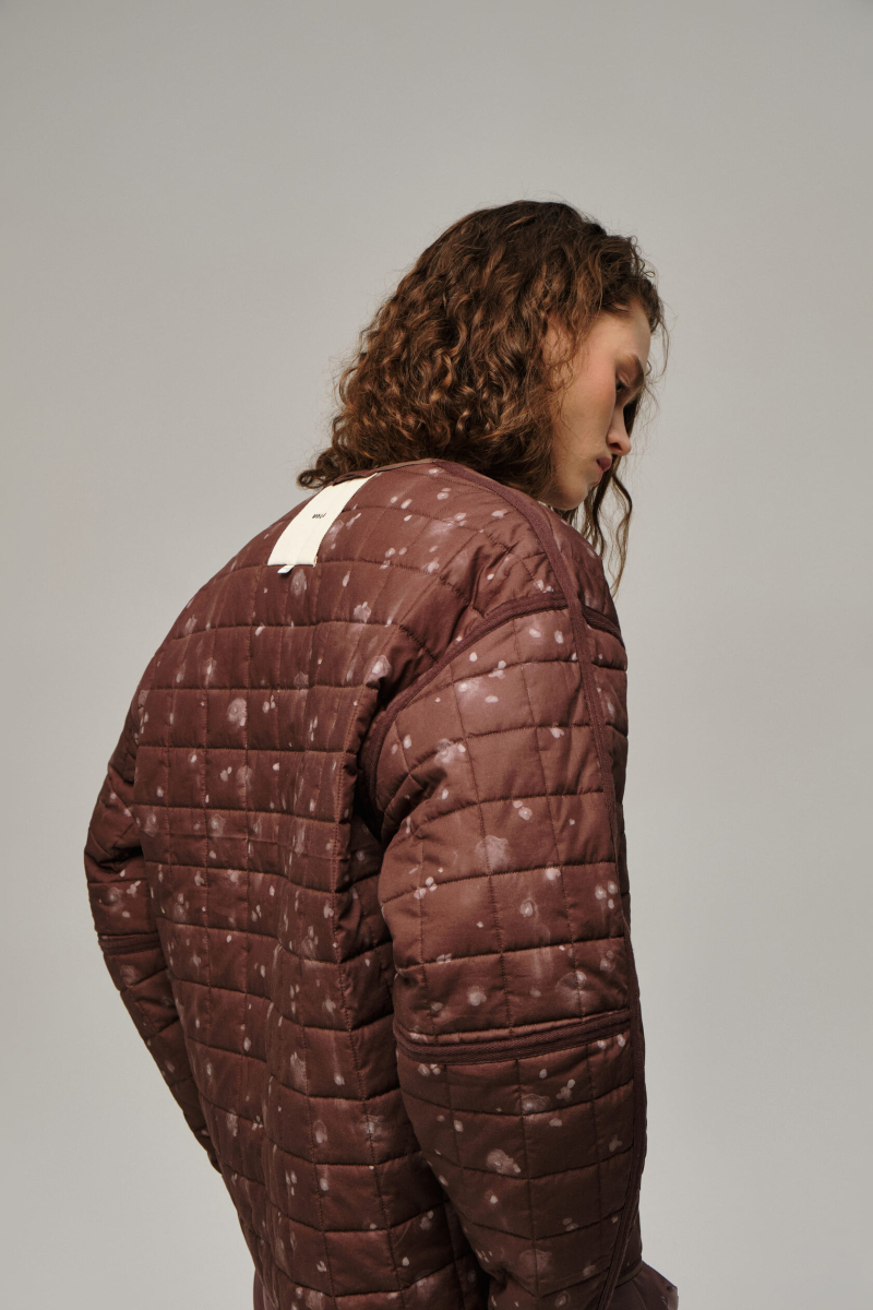 Двухсторонняя куртка UNKE, цвет: коричневый, 2502JK001C_BR купить онлайн