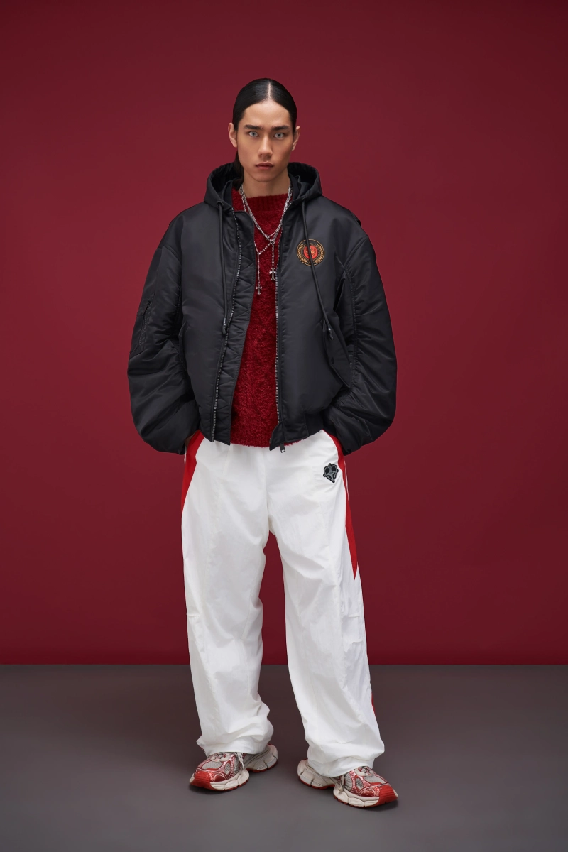 Куртка бомбер оверсайз UNIT 18 p.p.s., цвет: Черный, 1006.00.00.BLK купить онлайн