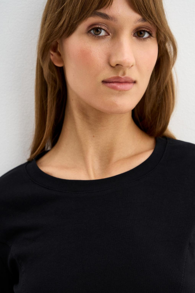 Лонгслив базовый ENEVOO, цвет: Черный, 02840 купить онлайн