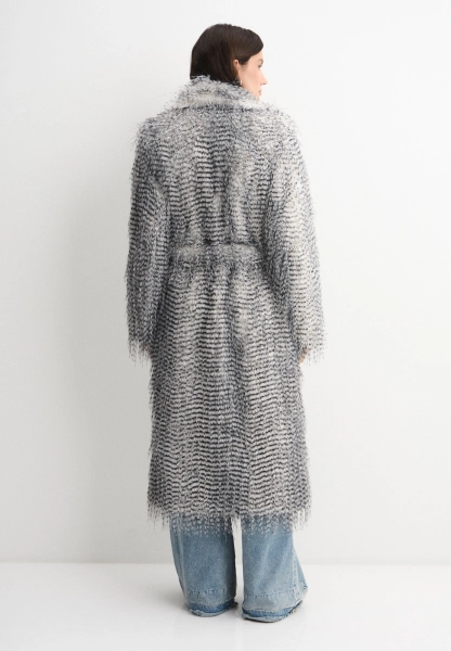 Шуба RUF ENEVOO, цвет: серый, 07054 купить онлайн